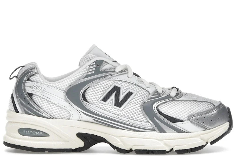 New Balance Men's 530 Silver Metallic Black Cement Shoes, from StockX | Walmart (US)