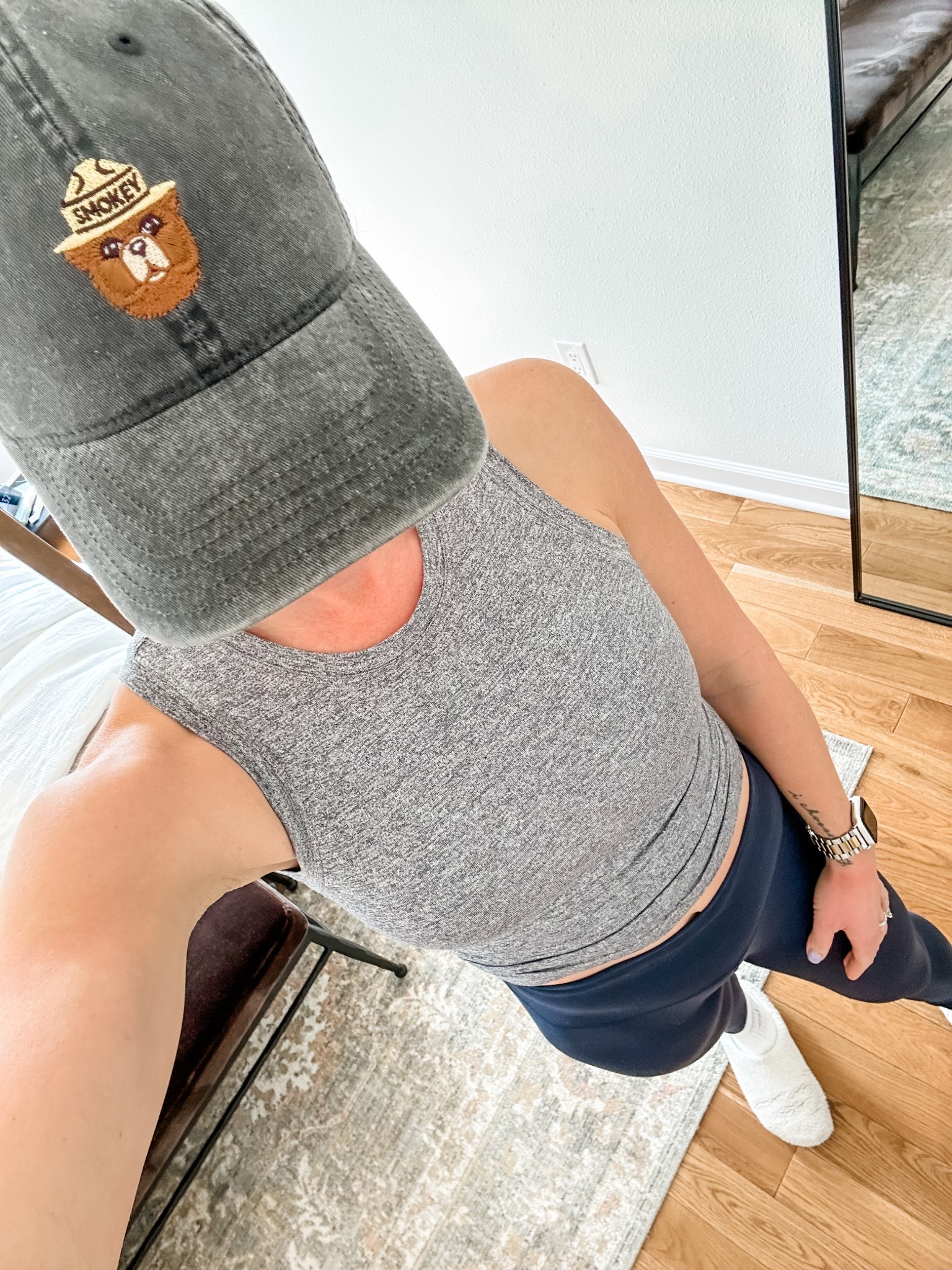 Errands and walk OOTD 
This tank is so lightweight! The ruching is perfect. Also tagged the sneakers I actually wore for my workout!

#LTKSeasonal #LTKFindsUnder50 #LTKActive