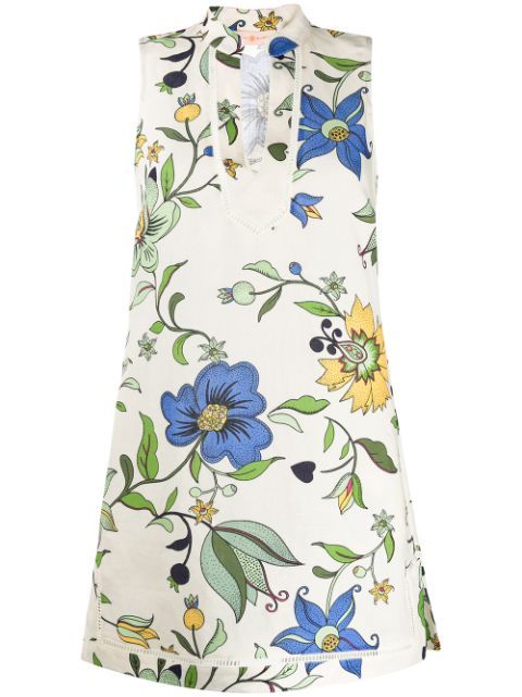floral print mini dress | Farfetch (US)