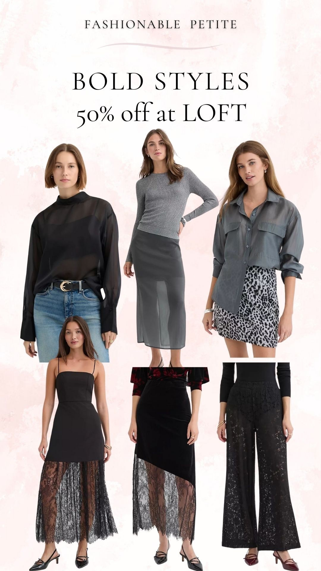 Bold holiday styles! I ordered these lace pants in petite.  

Holiday outfit. Sheer. Petite. Lace. Holiday party 

#LTKHoliday #LTKCyberWeek #LTKPetite