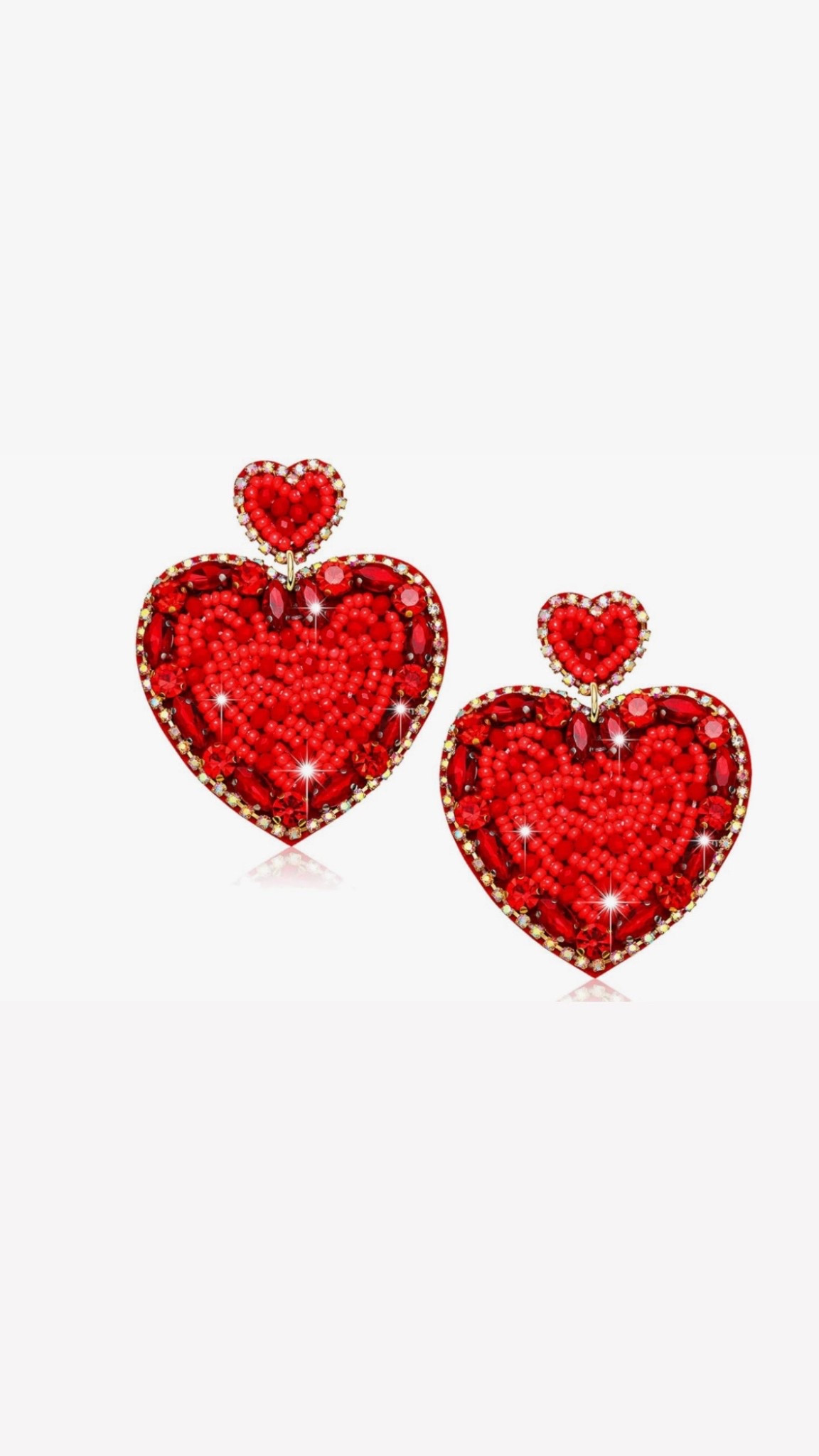 Only $3.49 the #heartearring are so good great for #valentinesday #funearrings #earring 

#LTKSaleAlert #LTKHoliday