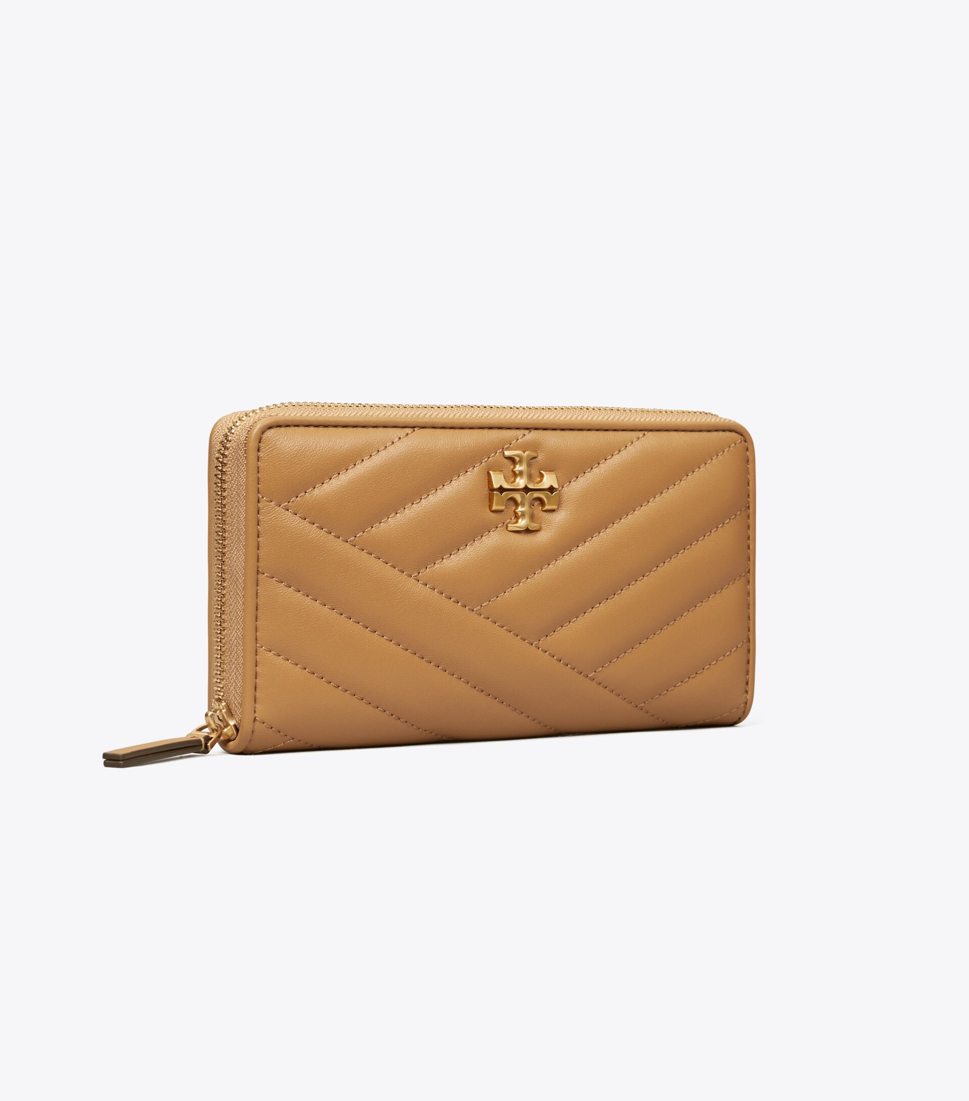 Kira Chevron Zip Continental Wallet | Tory Burch (US)