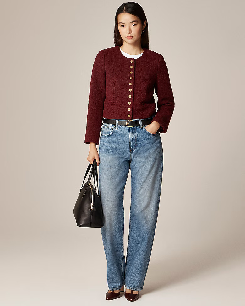 Bridgette lady jacket in tweed | J. Crew US