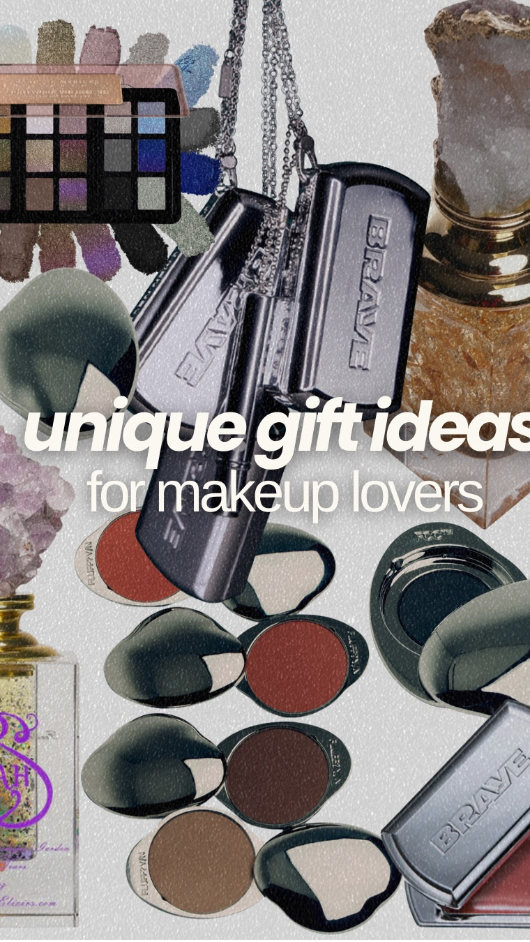 Creative unique gift ideas for her, for the beauty lover, makeup lover, and skincare lover. The ones I missed is SIAHELIXIRS and FLUFF. Everything else is tagged! A beautiful creative palette by Danessa that has the most pigmented beautiful smoothest shimmers, metallics, and pigmented matte shadows to match. Sleek packaging for moisturizing, hydrating lip tints from BRAYE beauty, a cool South Korean makeup brand. The chain accessories are also tagged. PRADA also has amazing smooth matte lipsticks with the most gorgeous embossed lippy with a range of nude lip shades to deep reds. My favourite lip treatment is their banana balm, smells nice and light but not like artificial strong 🍌. The glimmer in it is luminous and very pretty. #giftguide #creativebeautygifts #creativemakeupgift #uniquegifts #holidaygiftideas 

#LTKBeauty #LTKGiftGuide #LTKSaleAlert