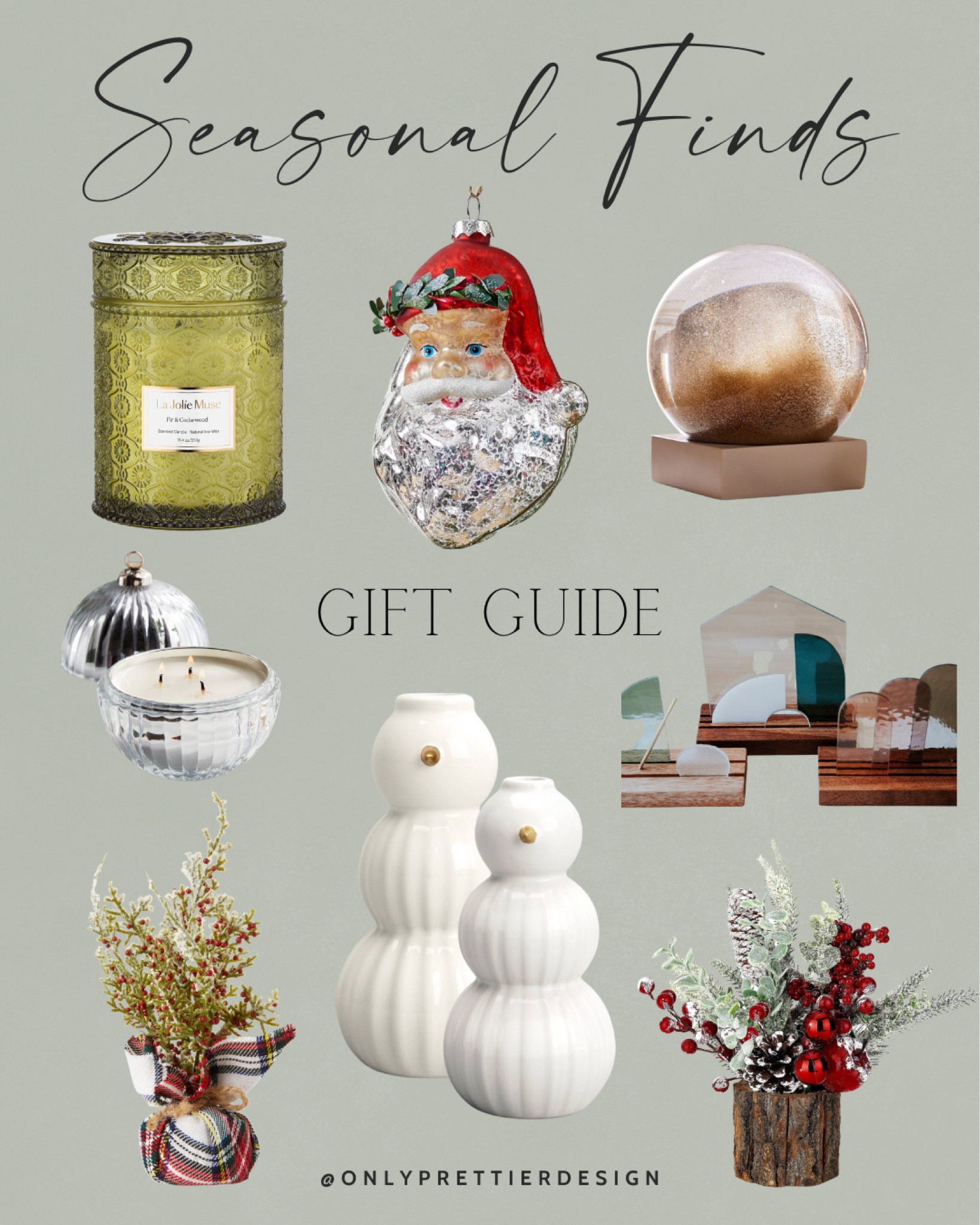 These are some great Christmas decor gifts that your friends and family will love this holiday season!🎅🏻🎁

#LTKSeasonal #LTKHoliday #LTKGiftGuide