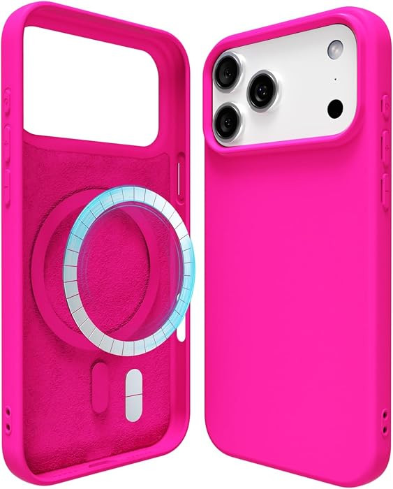 oakxco Silicone Case for iPhone 14 Pro Max Case Magnetic, Compatible with Magsafe Wireless Chargi... | Amazon (US)