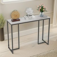 Marble Metal Console Table Hallway Entryway Furniture | Debenhams UK