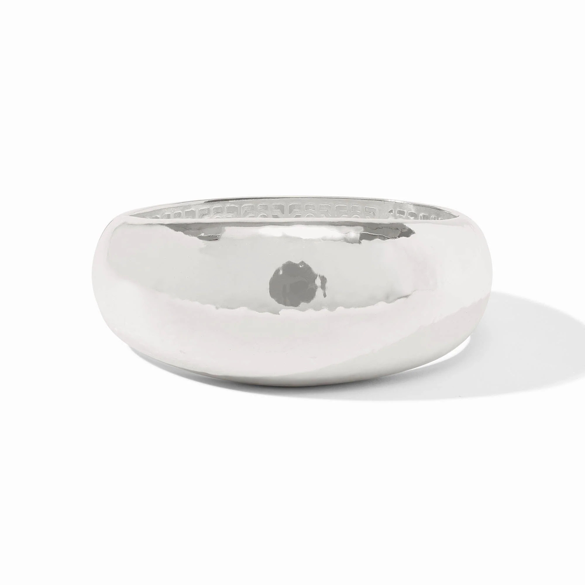 Catalina Statement Hinge Silver Bangle | Julie Vos