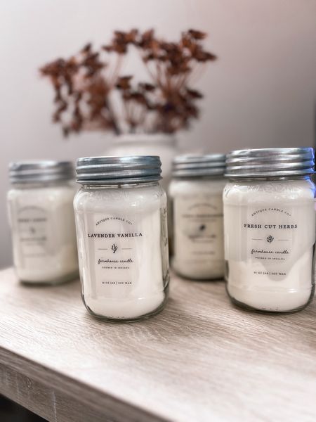Antique candle company has released a SPRING COLLECTION! Use code CIERRAROBIN for 20% off!! #ad