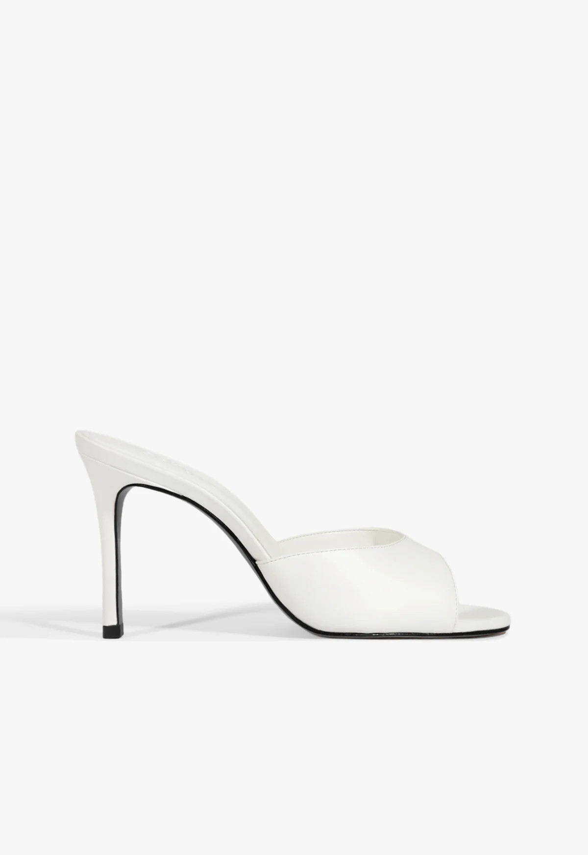 Cloe Stiletto Sandal | White Leather - SCHUTZ | Schutz (US)