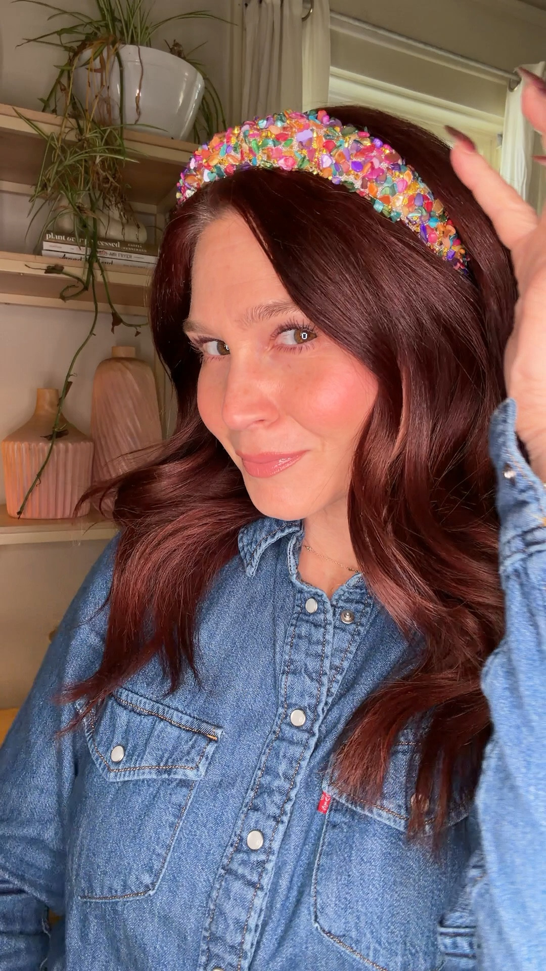 Jewel headband. It’s so cute 

#LTKootd #LTKgrwm #LTKFestival