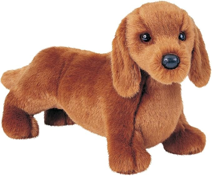 Cuddle Toys 1933 Gretel Red Dachshund Toy | Amazon (US)