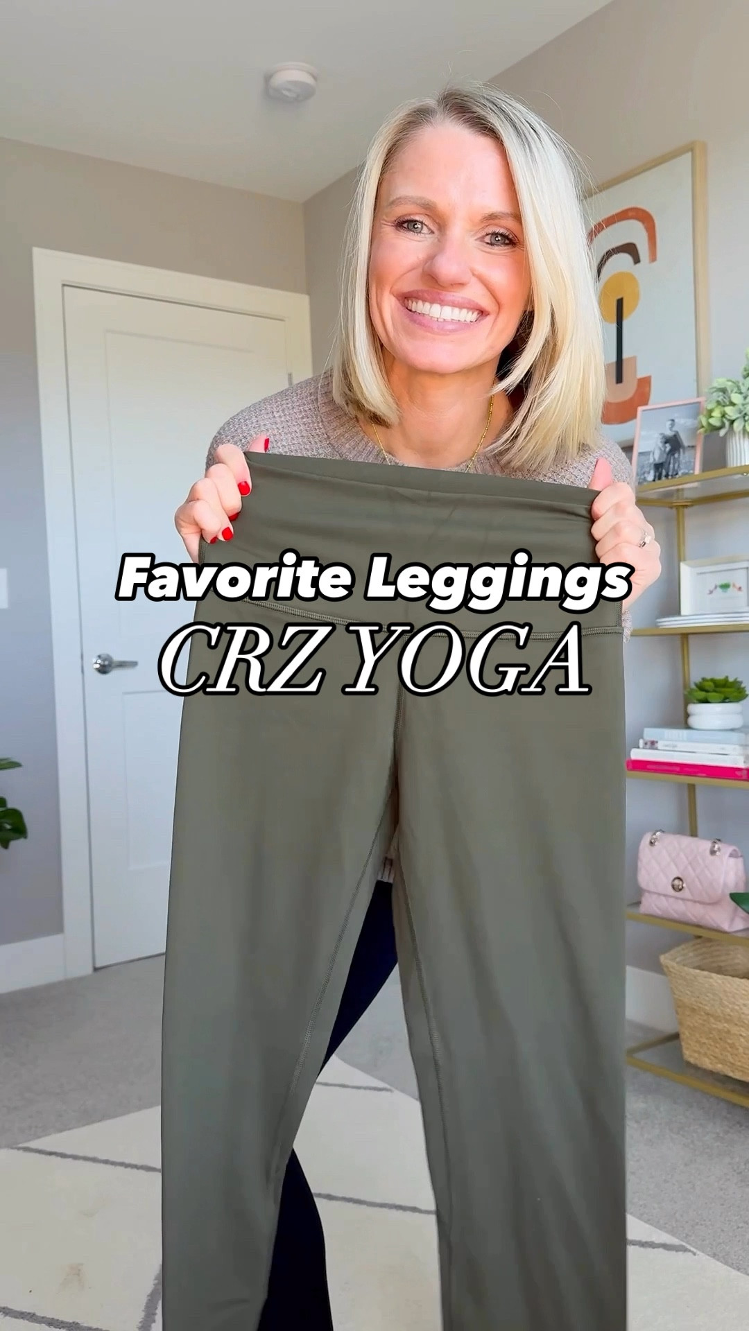 Favorite legging brand CRZ YOGA have a new legging called the butterlift leggings! They are soft and supportive! I’m wearing them in an xsmall  

#LTKWatchNow #LTKFindsUnder50 #LTKStyleTip