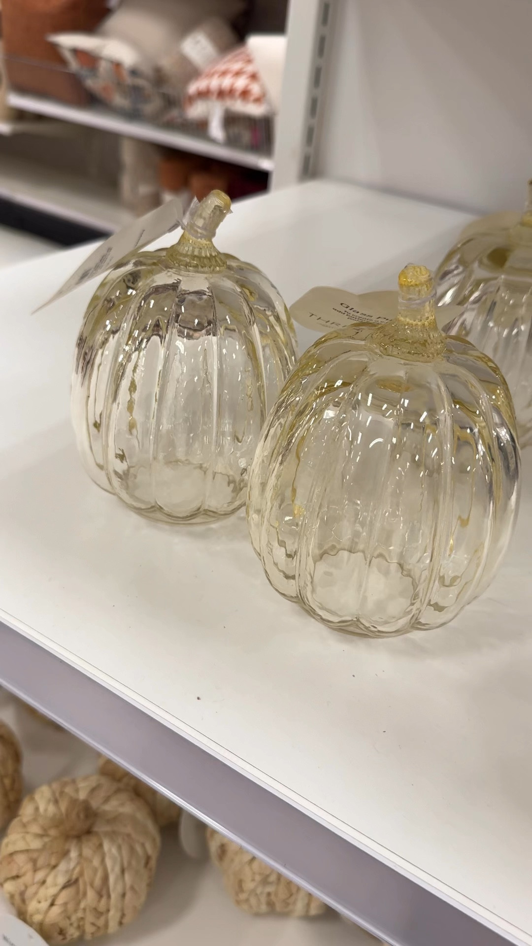 Glass pumpkins 


#LTKSeasonal #LTKFindsUnder50 #LTKHome