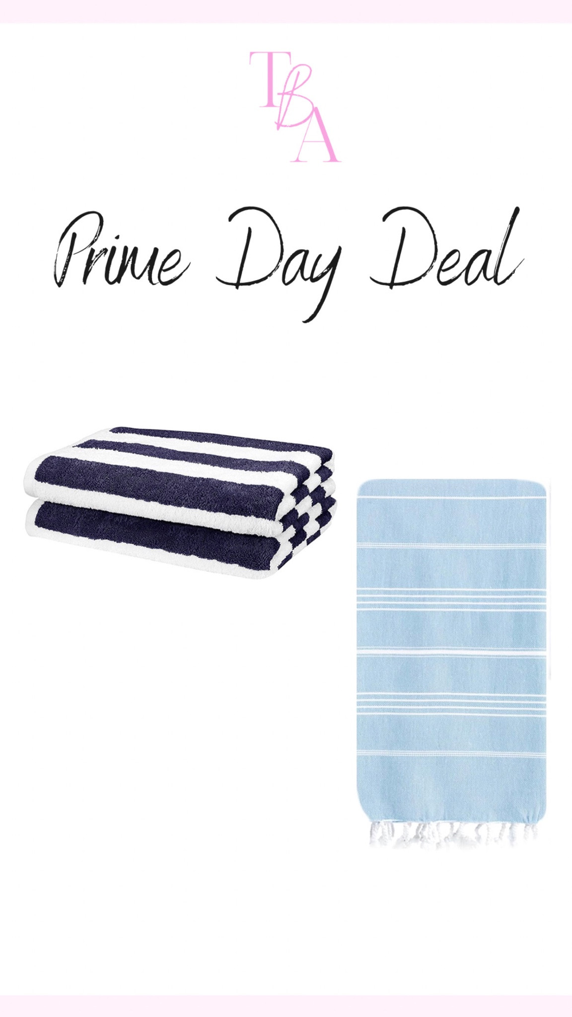 Prime day beach towels 

#LTKSeasonal #LTKswim #LTKtravel