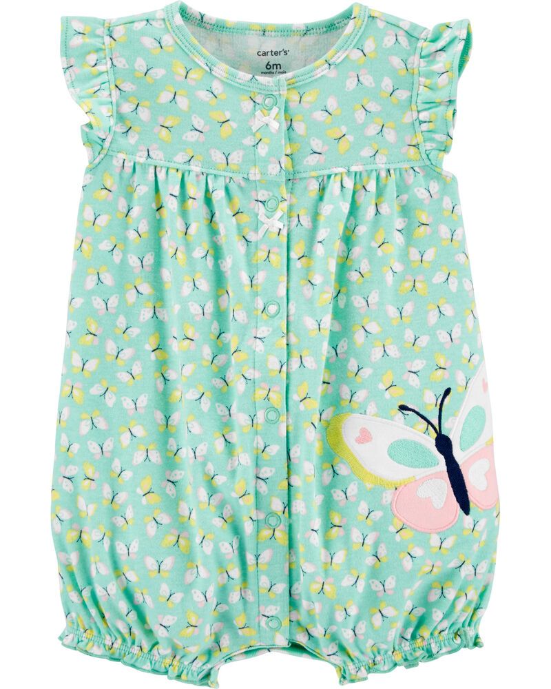 Butterfly Snap-Up Romper | Carter's