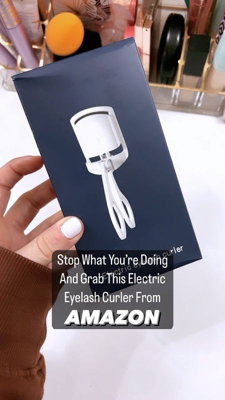 Amazon electric heated eyelash curler 