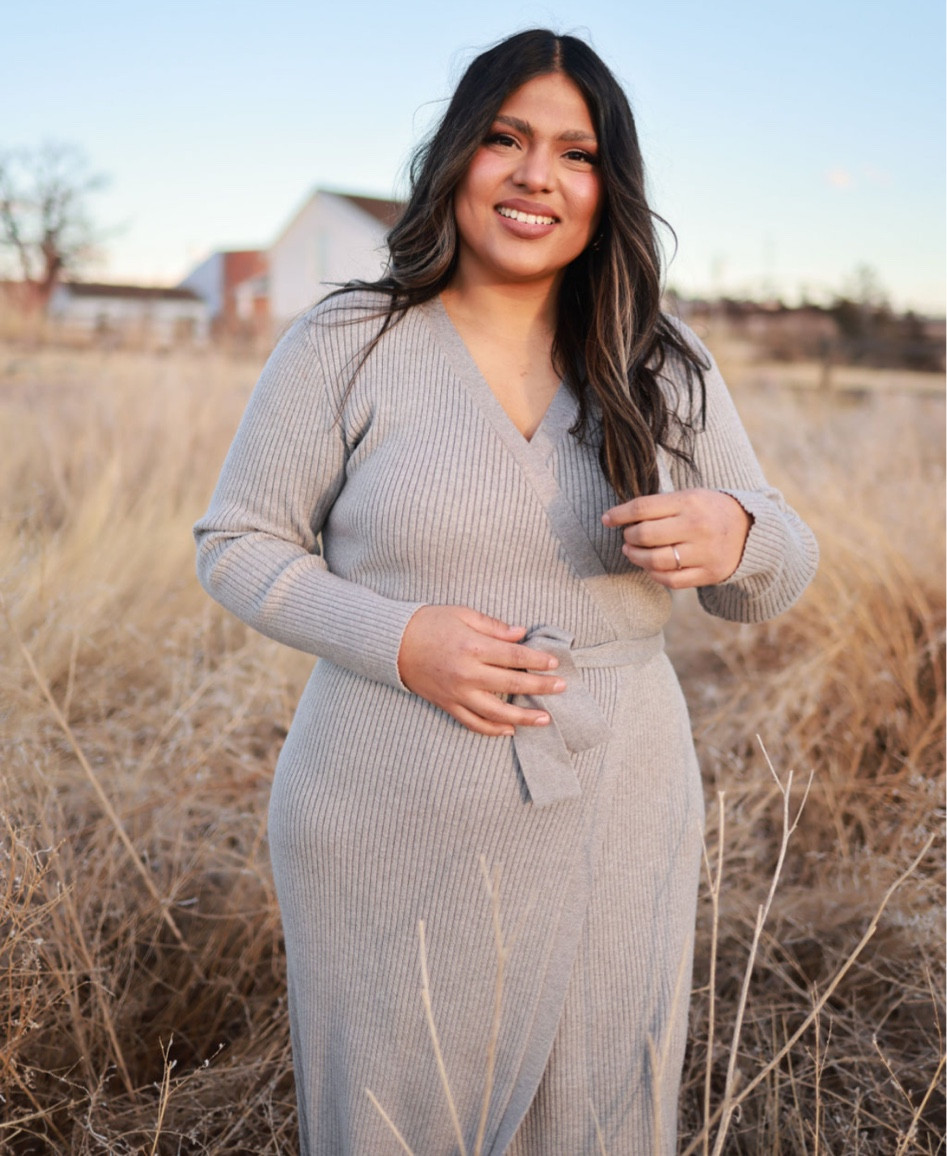 Wrap dress perfect trasition from winter to spring 

#LTKSeasonal #LTKmidsize #LTKfindsunder50