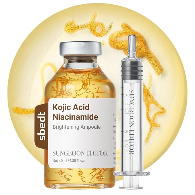 SUNGBOON EDITOR Glow Intensive Kojic Acid Ampoule, Radiance-Boosting Serum for Face with Kojic Ac... | Amazon (US)