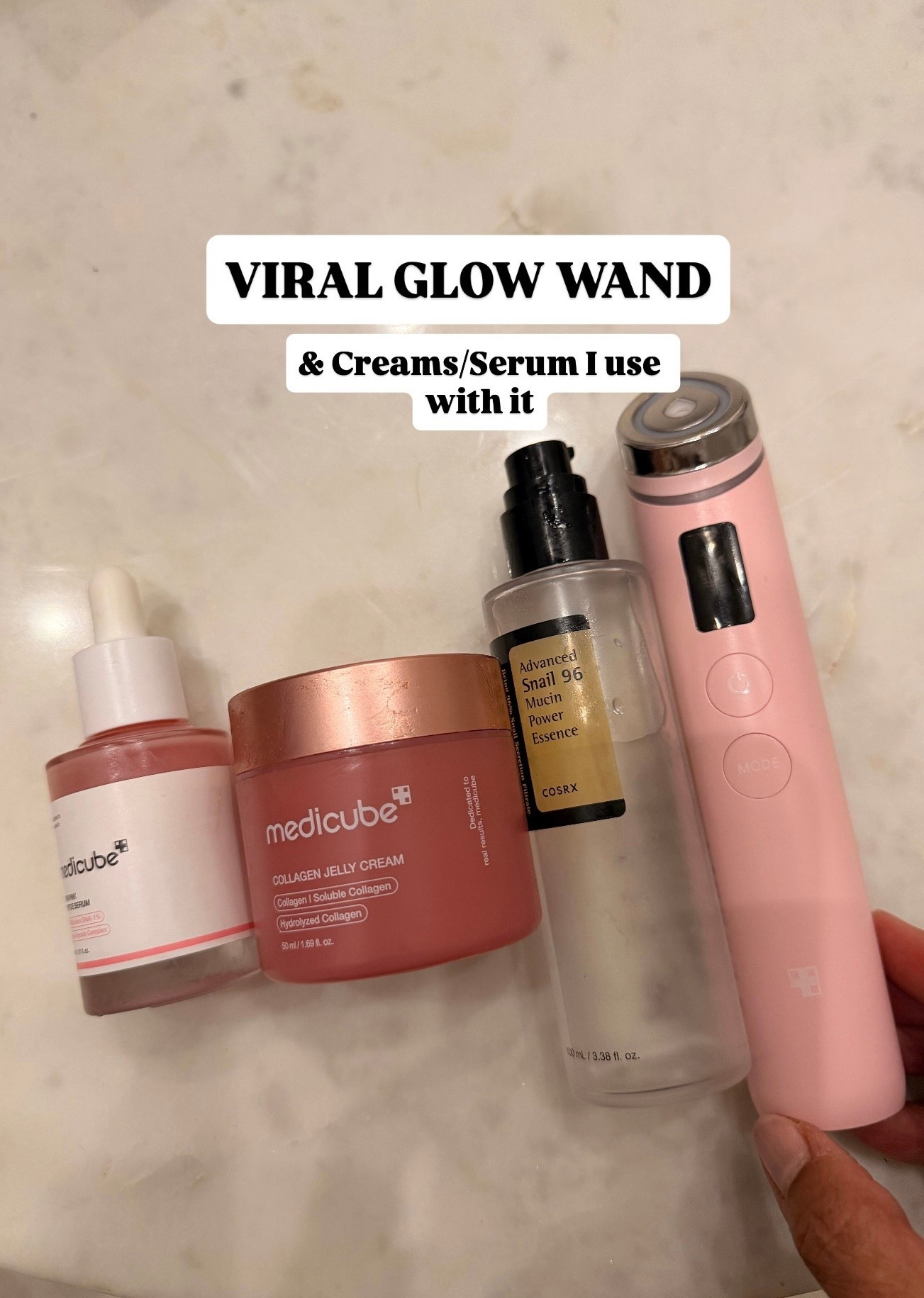 Glow Wand + the serum and glow wand I use with it. I’ll save tutorial on how O use the tool on Instagram highlight .

#LTKOver40 #LTKBeauty