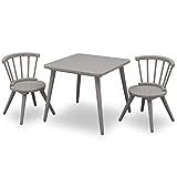 Delta Children Windsor Kids Wood Table Chair Set (2 Chairs Included) - Ideal for Arts & Crafts, S... | Amazon (US)