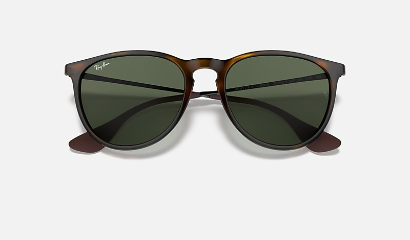 ERIKA CLASSIC Sunglasses in Light Havana and Green | Ray-Ban® | Ray-Ban (US)