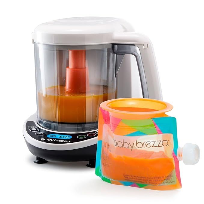 Baby Brezza One Step Baby Food Maker Deluxe – Cooker and Blender in One to Steam and Puree Baby... | Amazon (US)