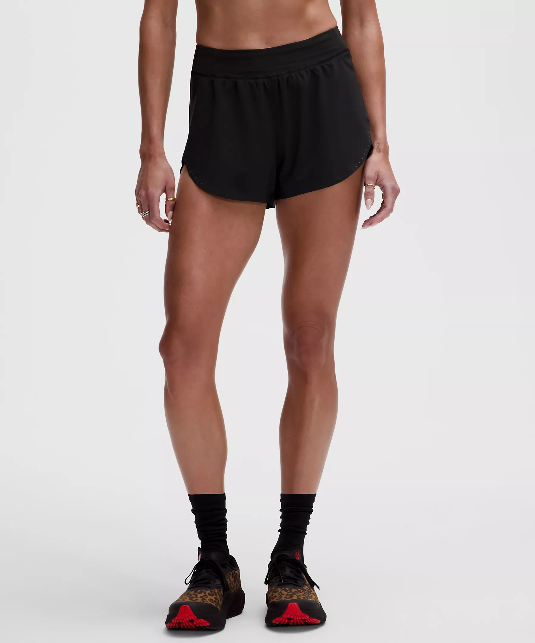 Fast and Free High-Rise Classic-Fit Split Short 3" | Lululemon (US)