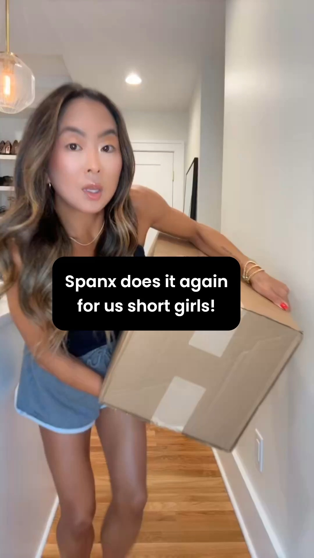 Seriously ladies, if you’re short or petite like me… these are pieces that are MADE for us! And if you’re NOT short?!  They come in Petite, Reg & Tall XS-3XL 🙌🏼 @Spanx 

* SPANXsupersmooth Stretch Twill Easy Flare Pants - Size XS Black 
* SPANXsupersmooth Stretch Twill Wide Leg Pant - Size XS Petite in Moss Shadow
* SPANXshape Authentic 360 90s Ankle Jean - Size XS Petite in Alabaster 
* SPANX AirEssentials Shawl Collar Half zip Jumpsuit - Size XS Petite in Dune Heather 

#spanxpartner #liketkit

#LTKPetite
