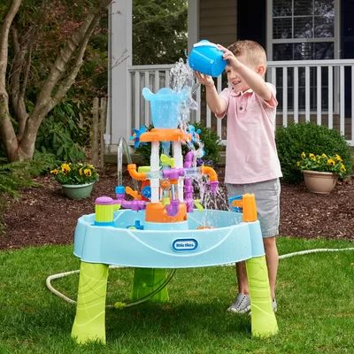 Little Tikes 29'' x 37'' Plastic Round Sand and Water Table Little Tikes | Wayfair North America