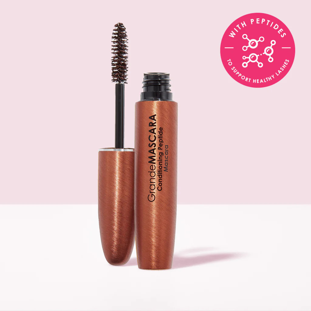 GrandeMASCARA Conditioning Peptide Mascara Brown | Grande Cosmetics, LLC