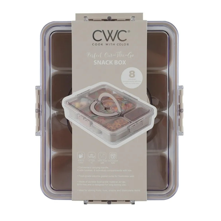 CWC AS SNACK BOX WITH LID - SAND - Walmart.com | Walmart (US)