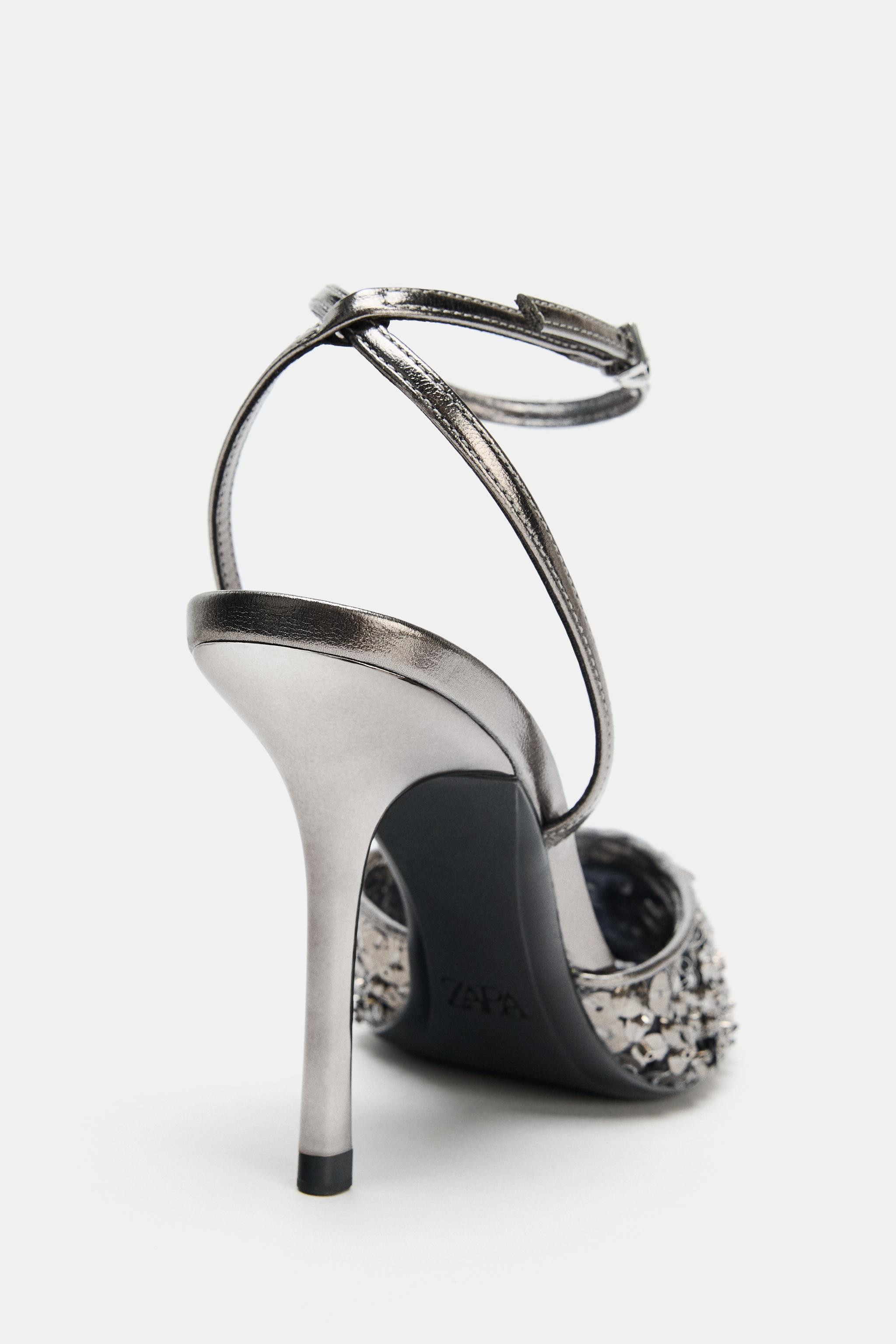 SEQUIN HEELS | Zara US