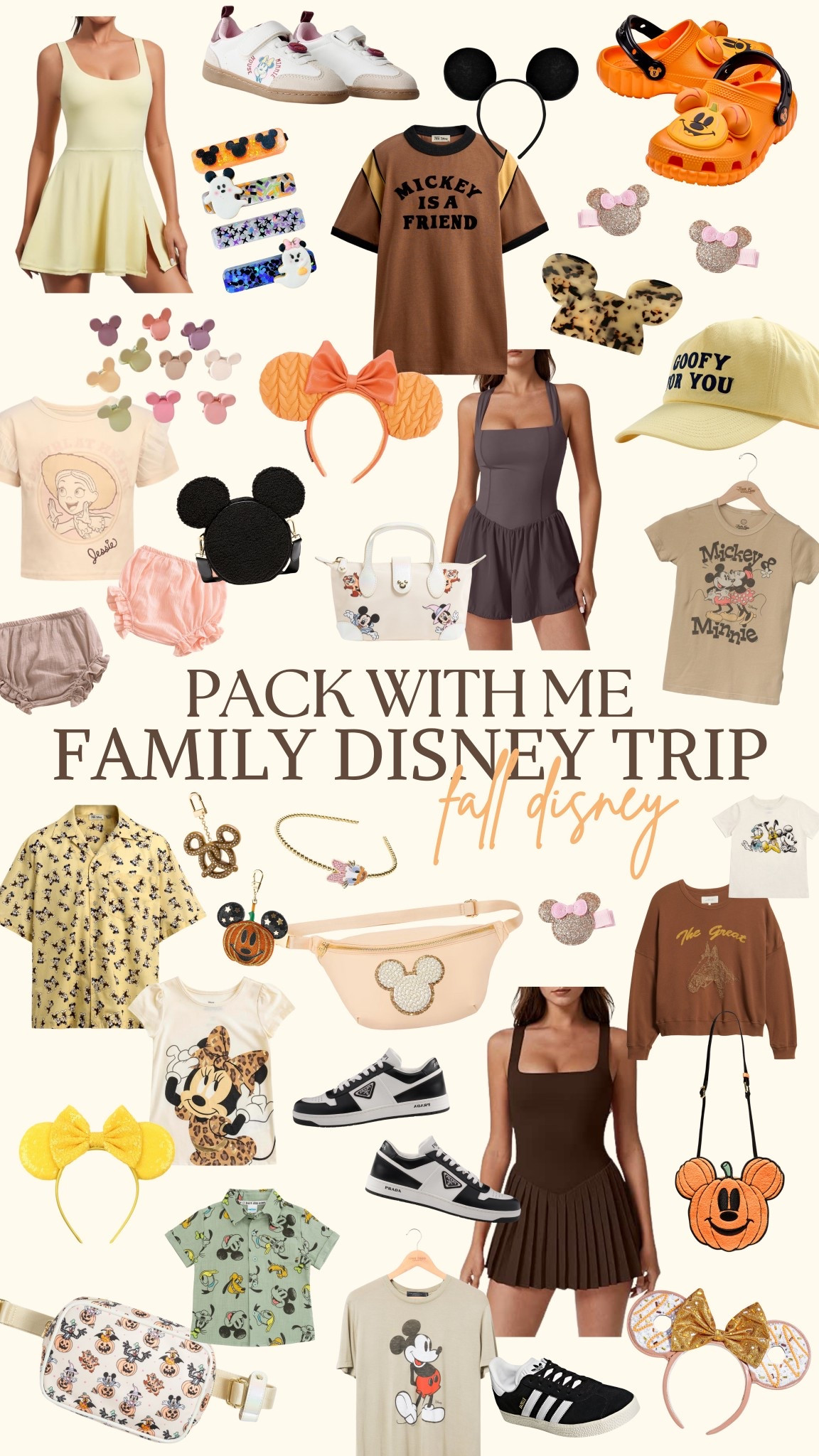 Disney packing for the whole fam Fall edition 💛🍁🎃

#LTKSeasonal #LTKHalloween #LTKFamily