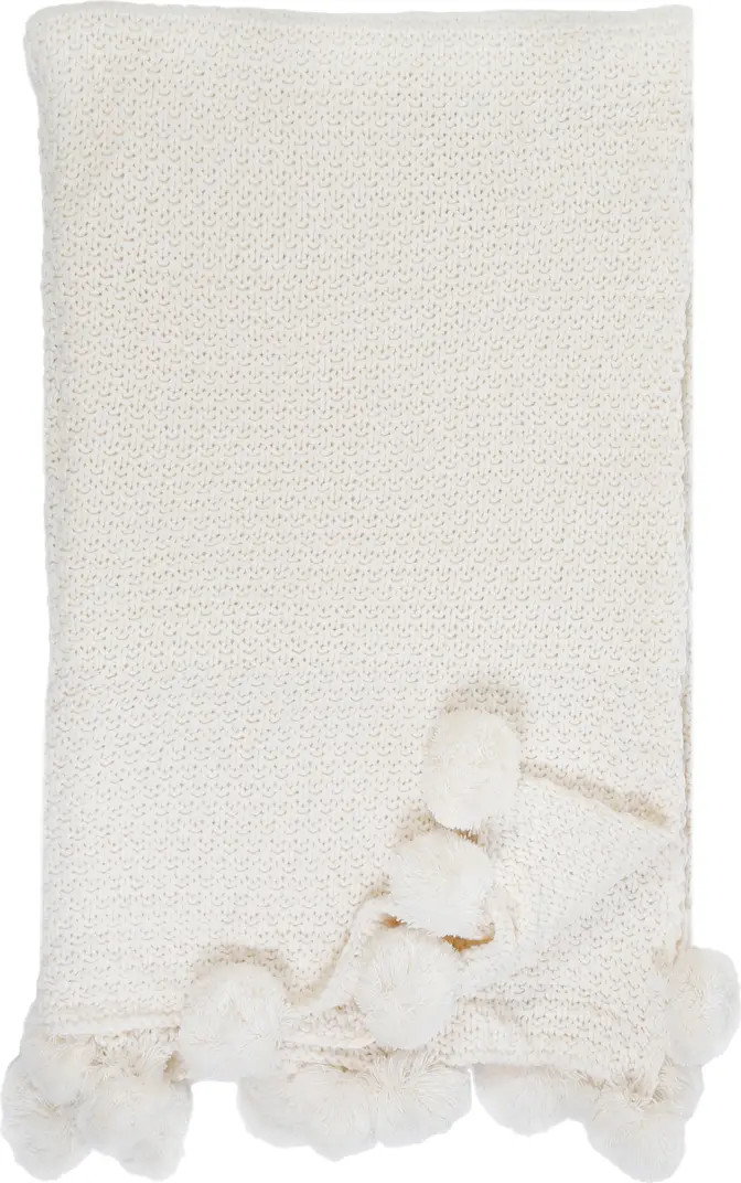 Pom Pom at Home Riley Oversize Throw | Nordstrom | Nordstrom