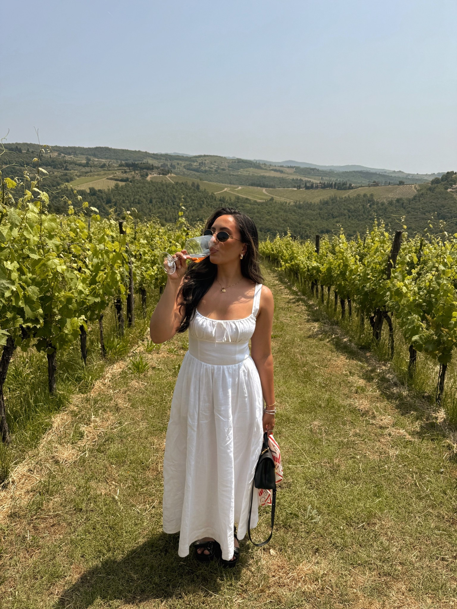 Winery day outfit! Sized down to a 2 in the dress 