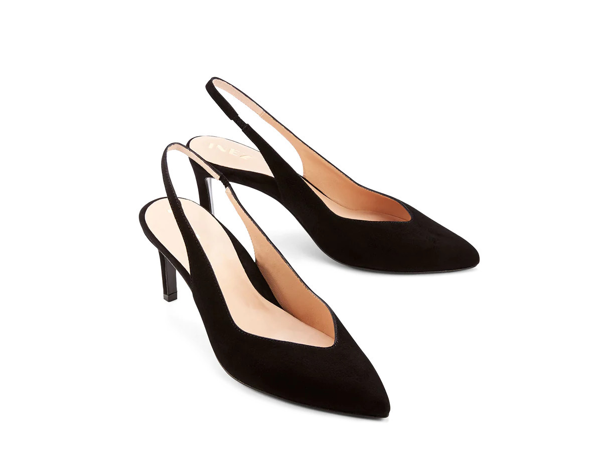INEZ: Mia: Black Suede | Inez 