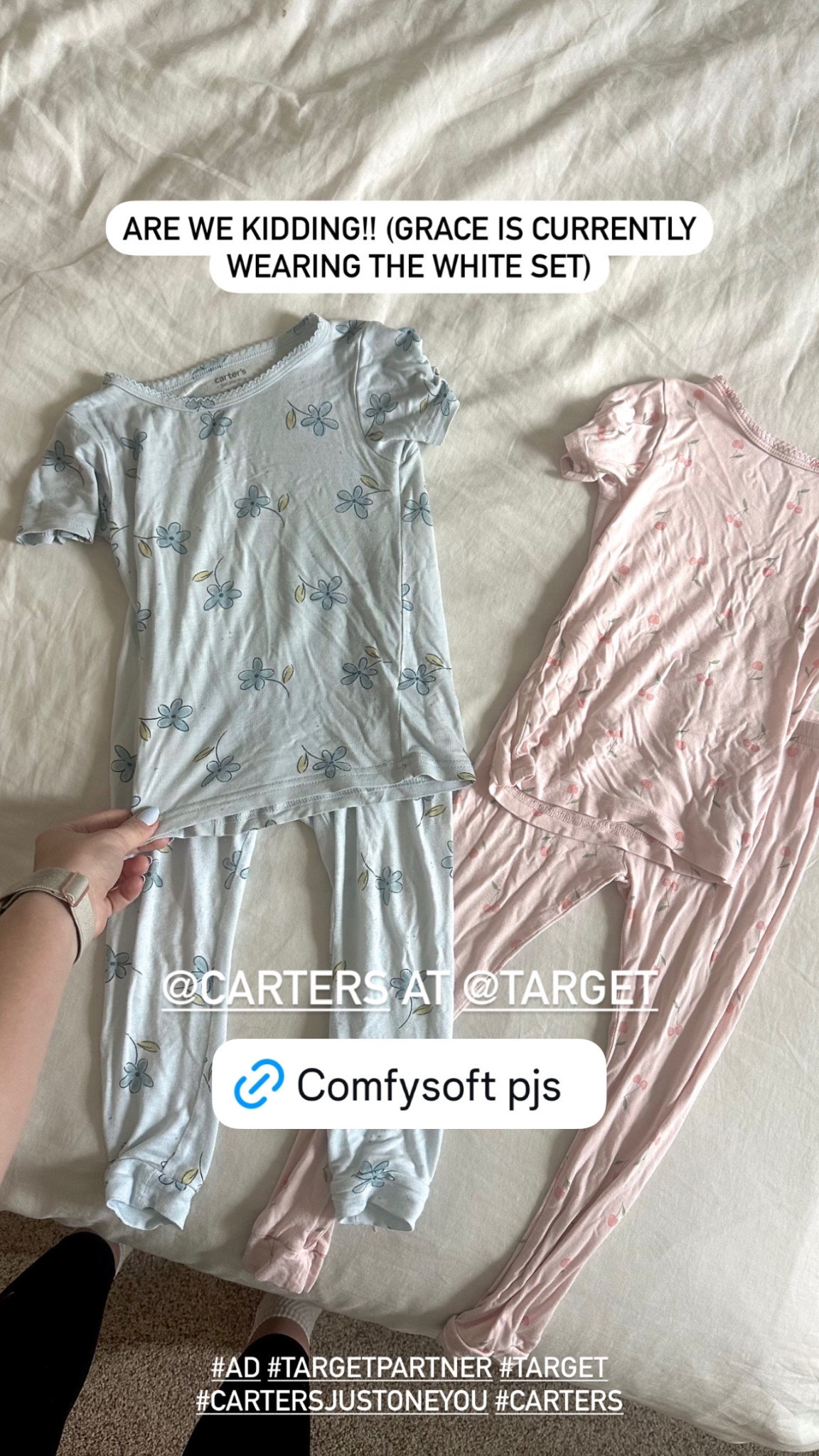 We LOVE these new @Carters Just One You ComfySoft pjs from @Target. They’re a great price point and so unbelievably soft!
#target #ad #carters #targetpartner #CartersJustOneYou 