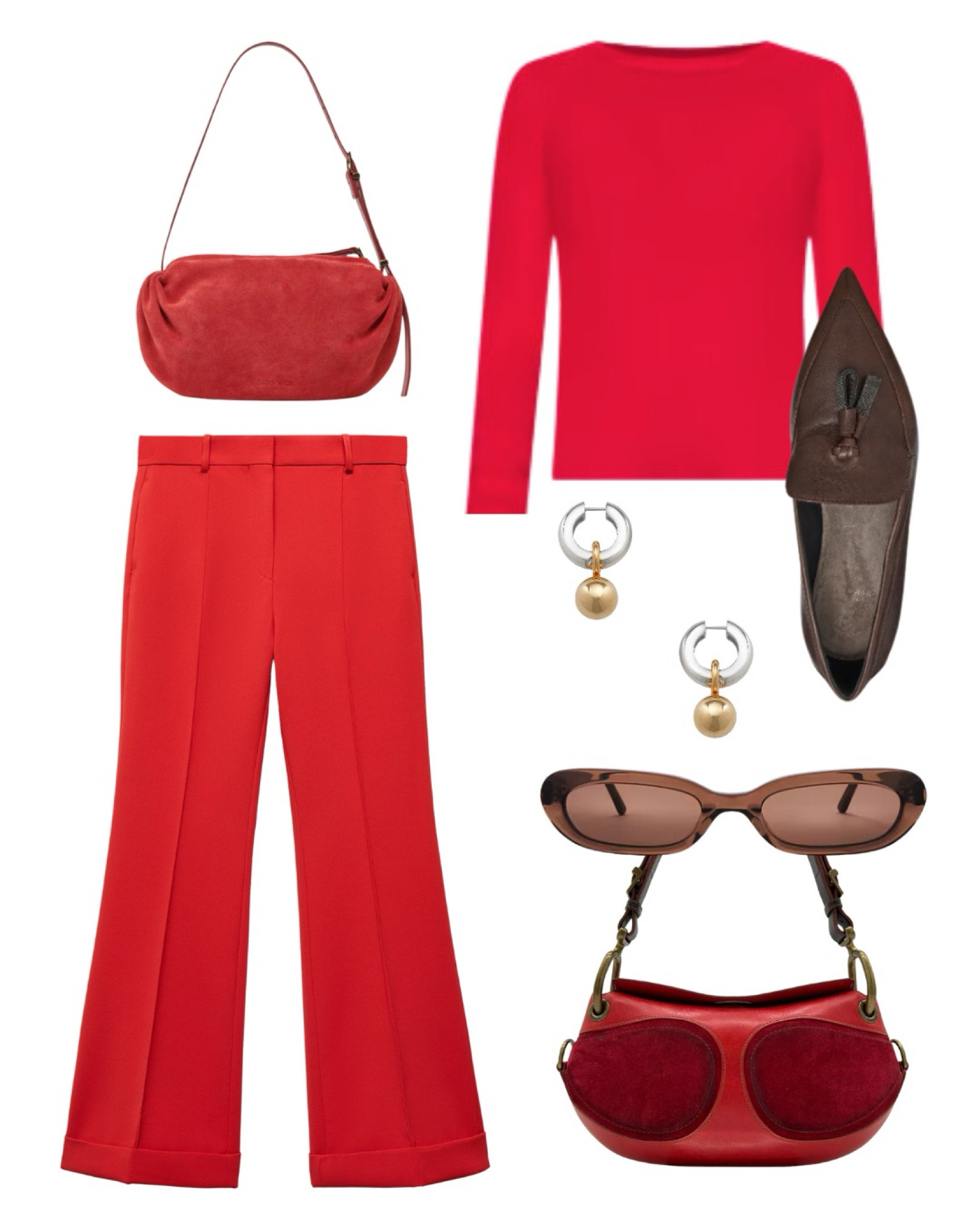 All red for Maria McManus ❤️

#LTKNYFW #LTKItBag #LTKStyleTip