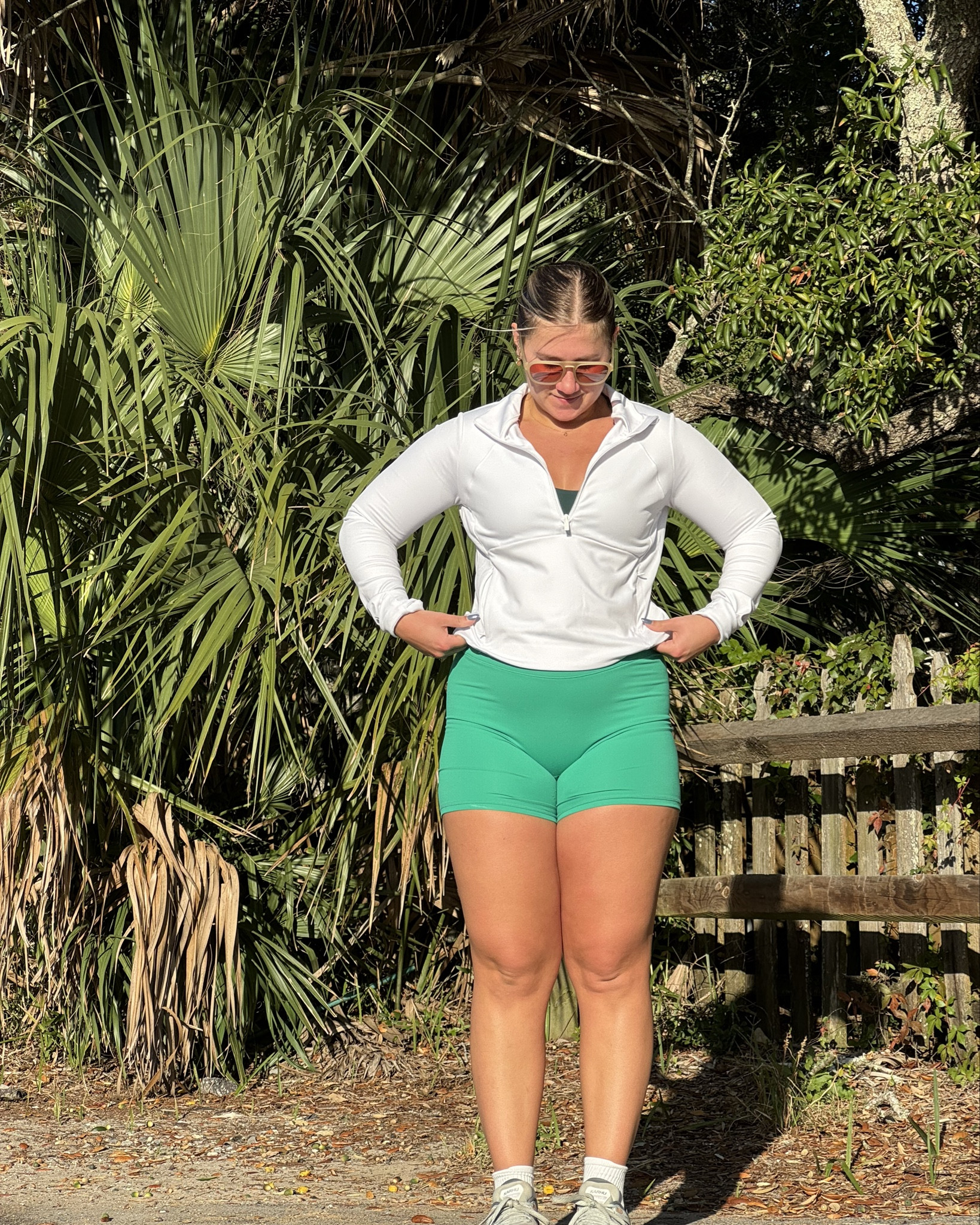 Running ootd 🏃🏼‍♀️‍➡️💚 p’tula active code ‘DANIELLE' 

#LTKActive