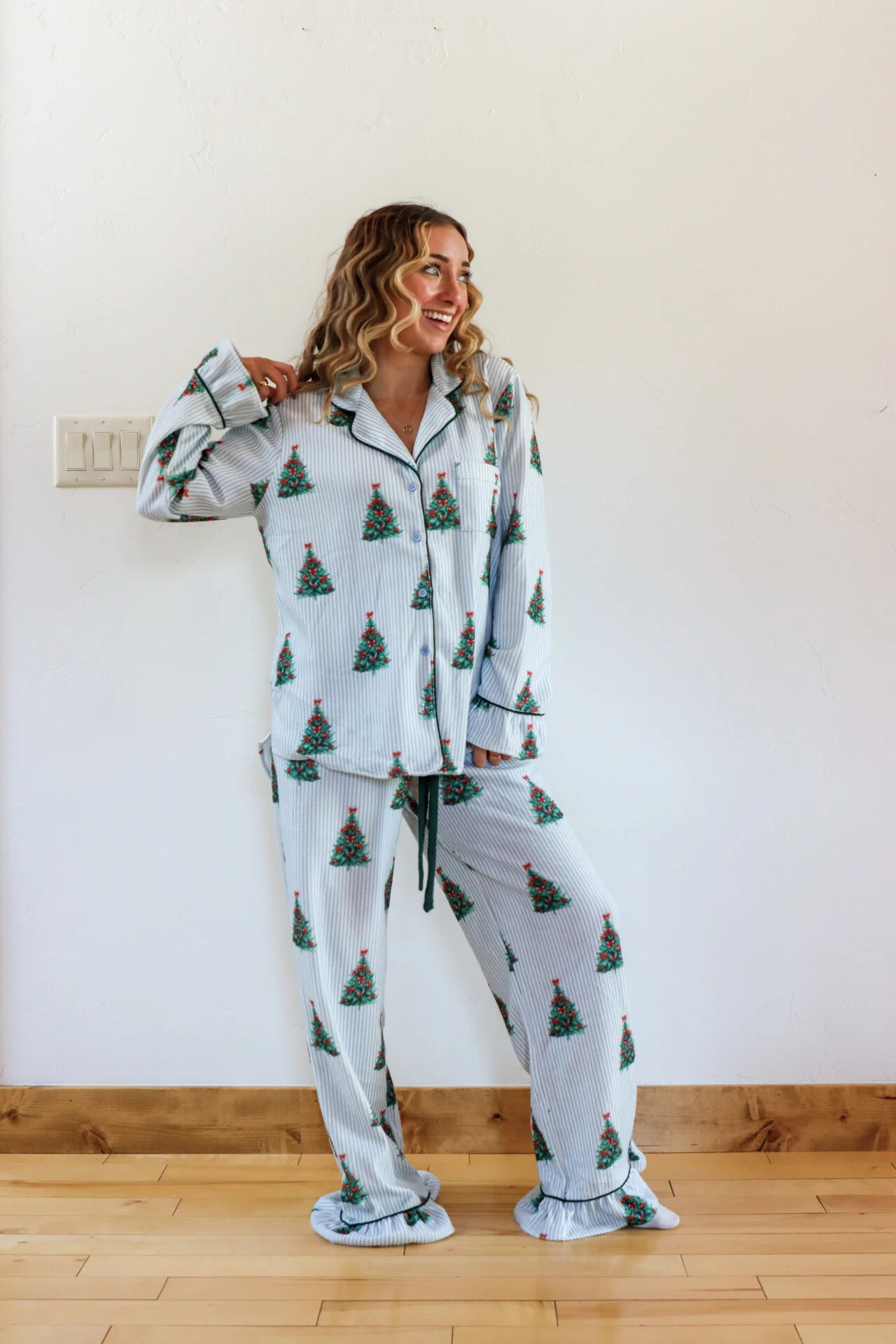 Frosty Forest Pajama Set | Lash Next Door