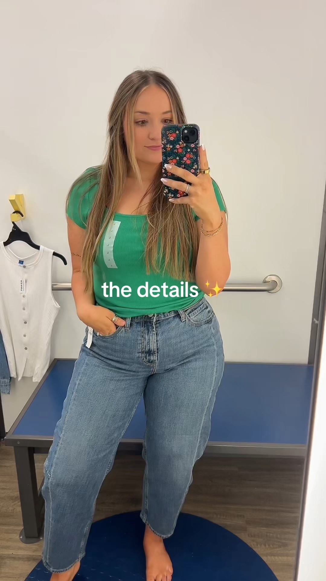 The small details make these jeans. 

#LTKSaleAlert #LTKSeasonal #LTKMidsize
