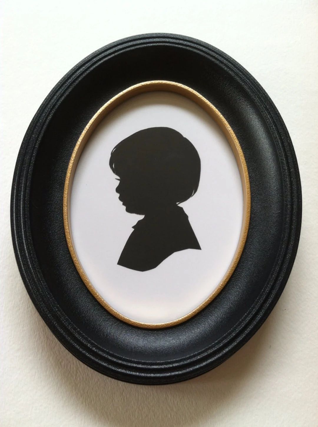 5x7 Silhouette Frame/ Classic Disney Silhouette Oval Frame/ - Etsy | Etsy (US)