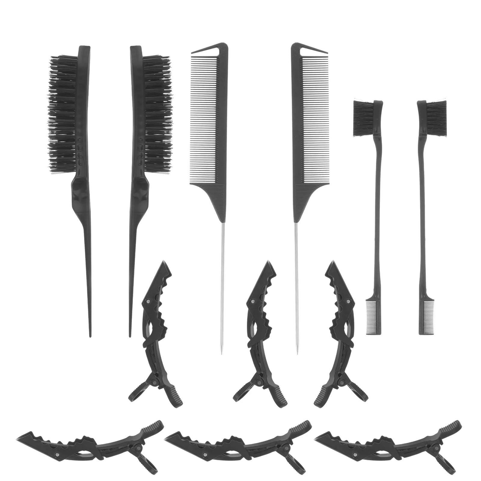 WHAMVOX 1 Set Teasing Comb Barber Comb Edges Brush Hair Stylist Tail Combs Parting Hair Combs wit... | Walmart (US)