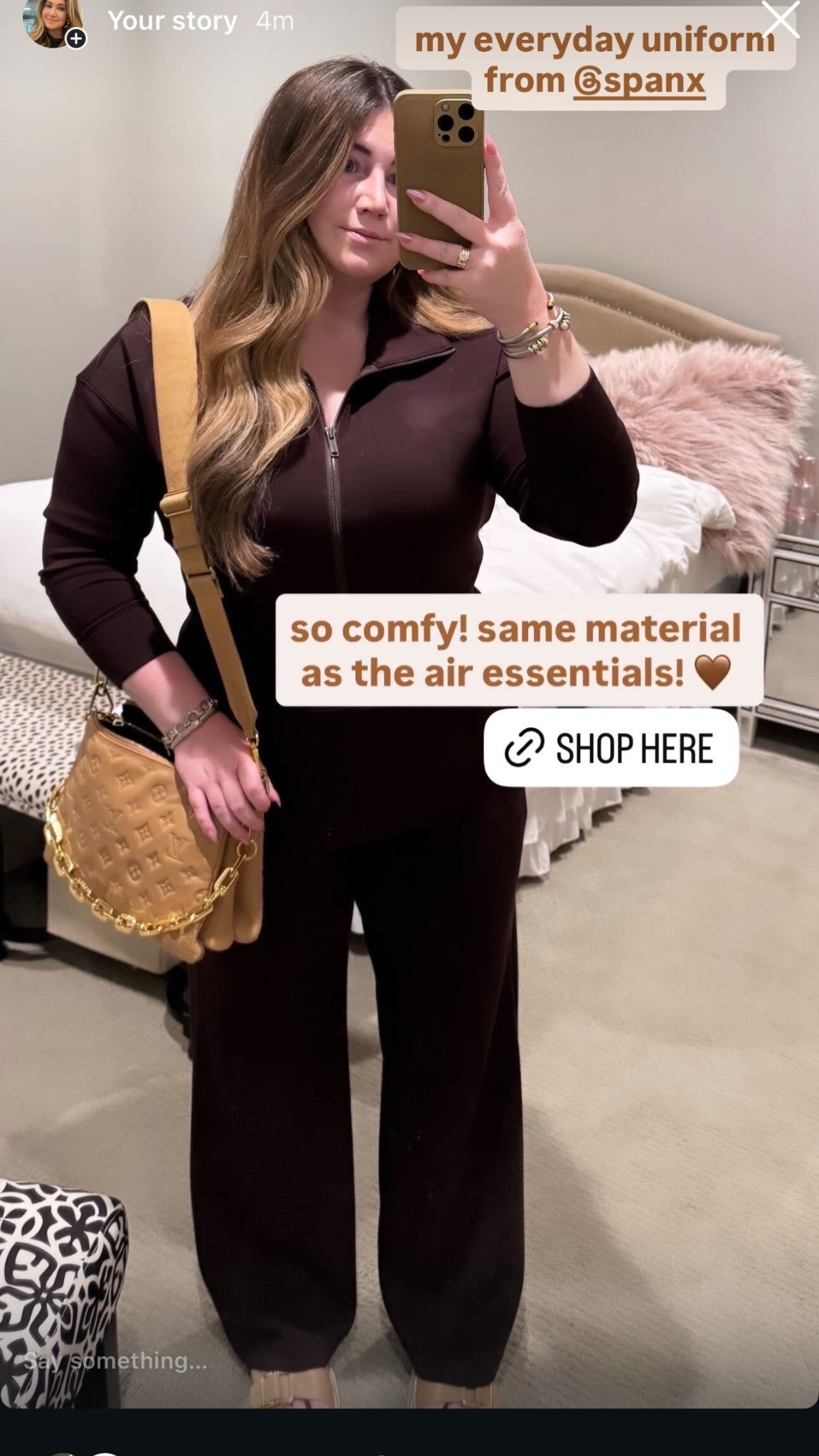 obsessed with the spanx air essentials jumpsuit! I own it in two colors - it’s my fall uniform!

#LTKStyleTip #LTKMidsize