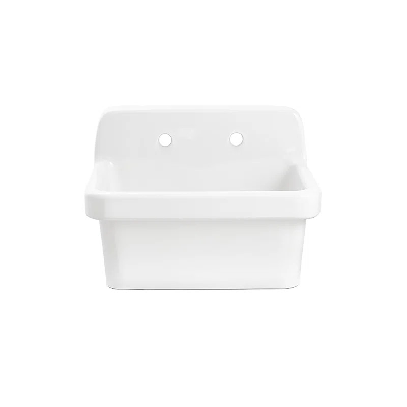 18.98'' L x 23.98'' W Wall Mount Laundry Sink | Wayfair North America