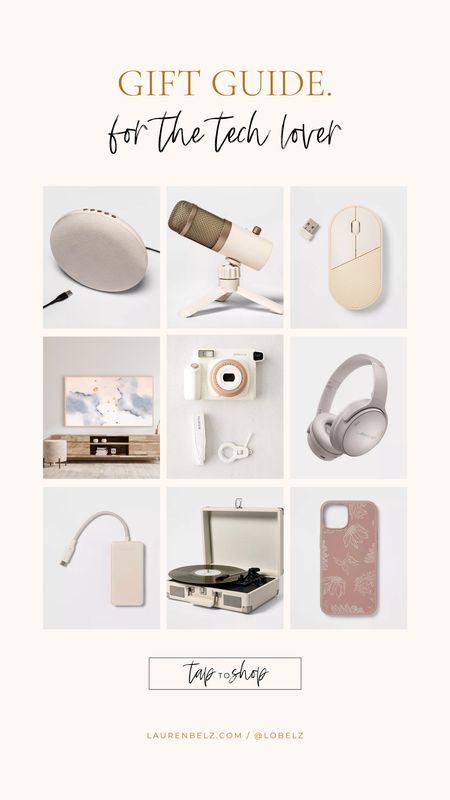 gifts for the technology lover in your life — most things from Target are a great price!!💫👏🏼

#LTKGiftGuide #LTKSeasonal #LTKHoliday