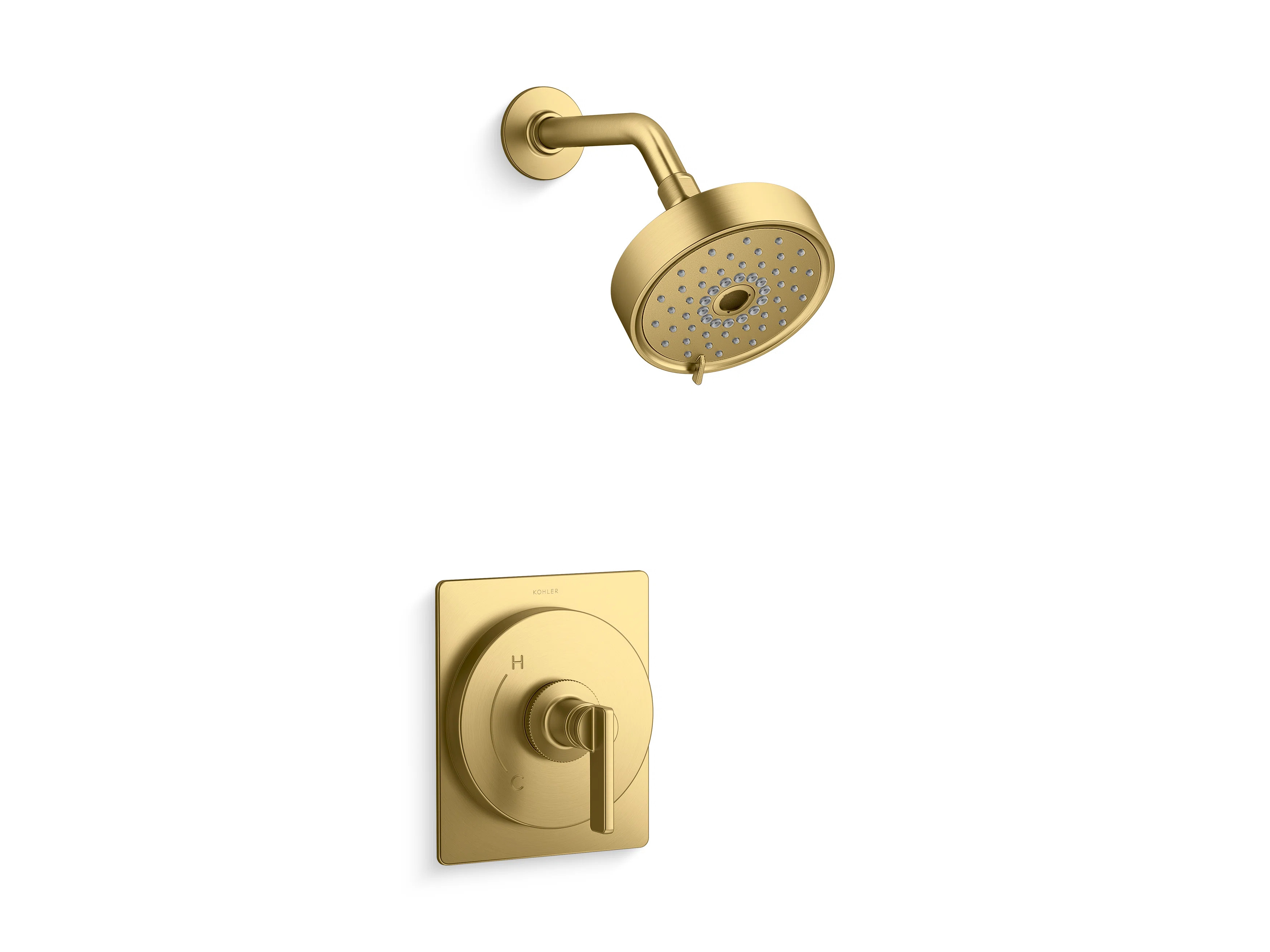 Castia by Studio McGee Rite-Temp Shower Trim Kit 2.5 GPM K-TS35916-4Y-2MB | Wayfair North America