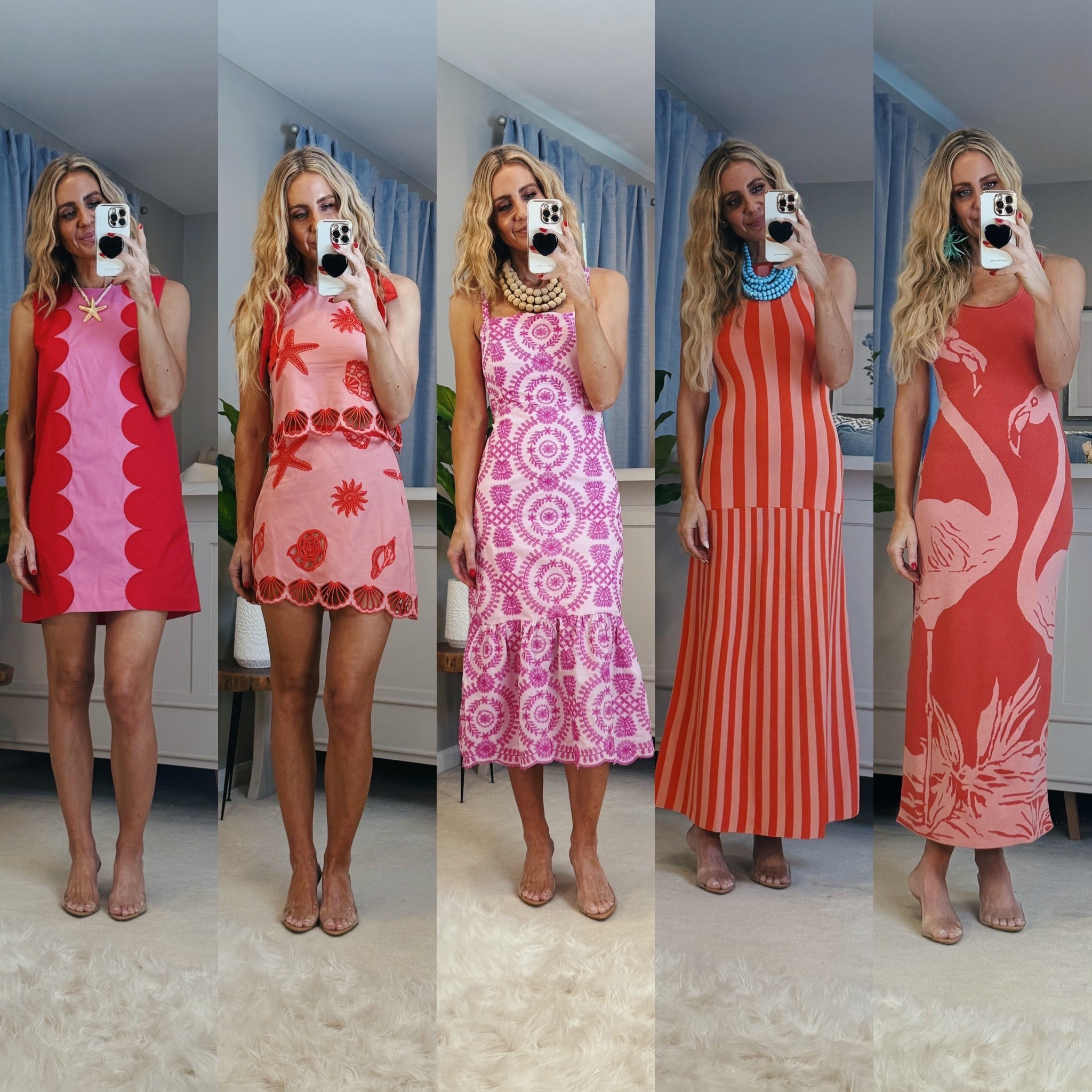 Pink vacation dresses that look designer  

#LTKSeasonal #LTKTravel #LTKOver40