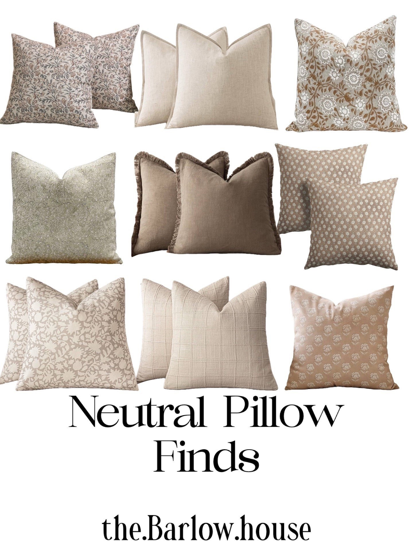 Neutral Home Throw Pillows
Floral
Vintage inspired
French country
Farmhouse
Traditional
Modern Transitional
Interior styling
Spring styling
Trendy floral
Amazon finds
Home decor 
Amazon throw pillows
Living room 
Couch 
Chairs 

#LTKSaleAlert #LTKHome #LTKFindsUnder50